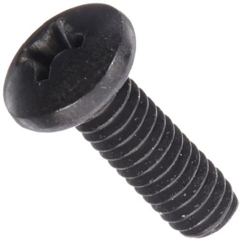 Corrosion And Rust Resistant Black Mild Steel Screw