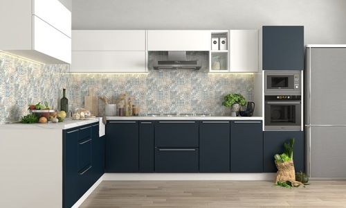 L Shape Modular Kitchen For Home Use