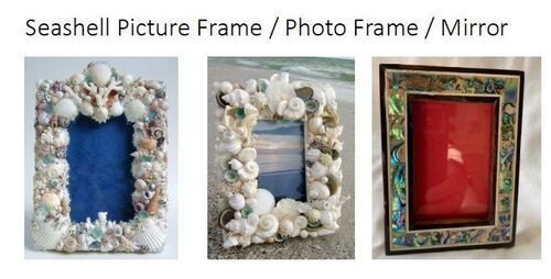 Seashell Picture Frame