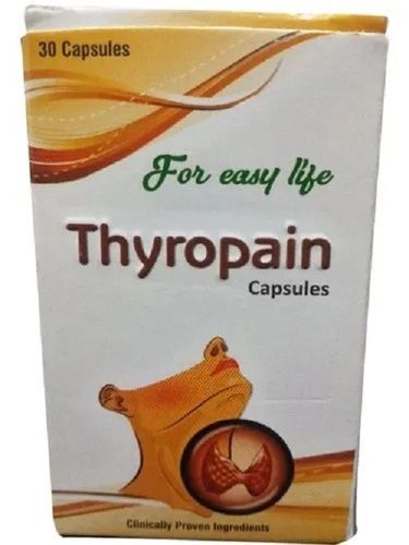 Ayurvedic Thyropain Capsules, Packaging Size 30 Capsules