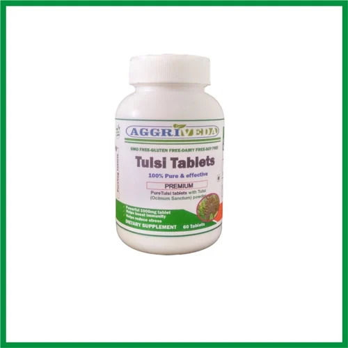 Ayurvedic Tulsi Tablets 1000mg