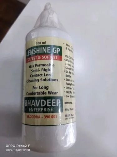 Lenshine GP Contact Lens Cleaner Solution