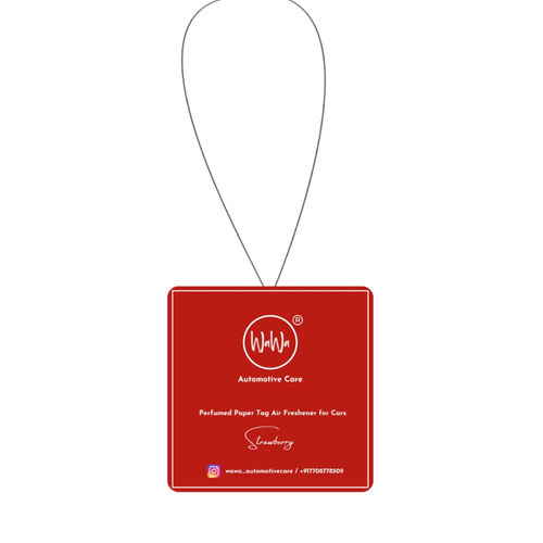 Perfumed Paper Tag Air Freshener For Car