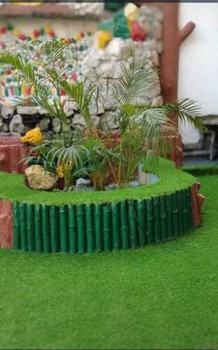 Semi Automatic Pvc Green Artificial Lawn Grass For Lawn Decoration