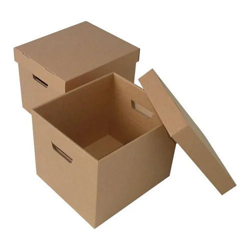 5 - 10 Kilogram Capacity Corrugated Boxes With Lid