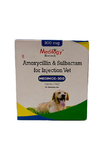 Amoxycillin And Sulbactam Injection 300Mg For Veterinary Ingredients: Animal Extract