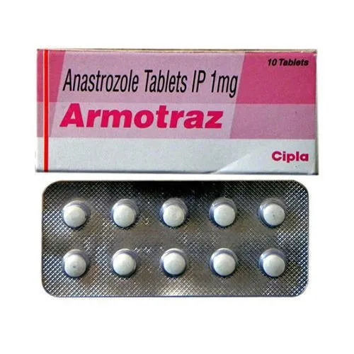 Blue Anastrozole Tablets Ip 1Mg Armotraz Tablets