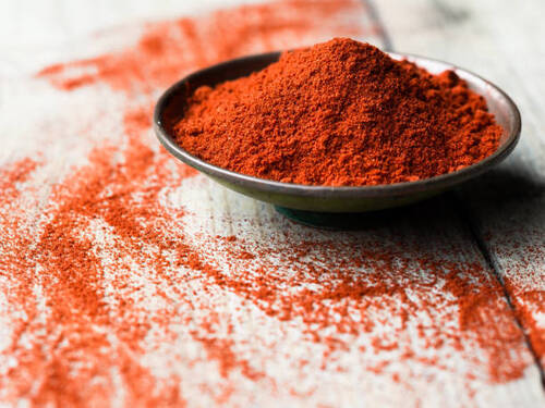 Cooking Dried Red Chilli Powder, Good For Health