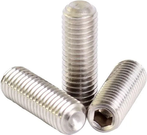 Corrosion And Rust Resistant Stainless Steel Allen Grub Screw Application: Industrial