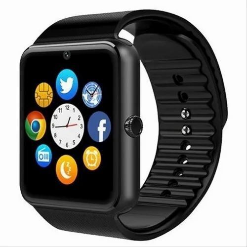 Black Color Gt08 Smart Watch For Daily Use