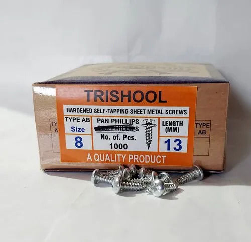 Semi Automatic Corrosion And Rust Resistant Pan Phillips 8X13 - Sheet Metal Screw