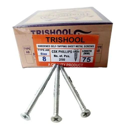 संक्षारण और जंग प्रतिरोधी 8x75 मिमी CSK फिलिप्स स्क्रू