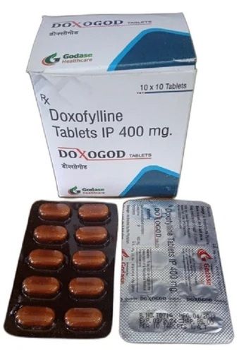 Gray Doxofylline Tablets Ip 400 Mg