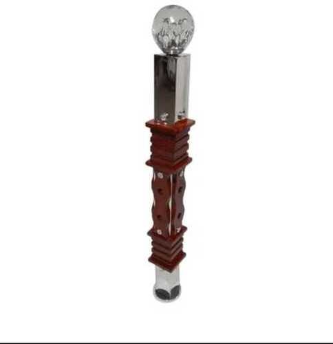 Multi Color Stainless Steel Wooden Pillar