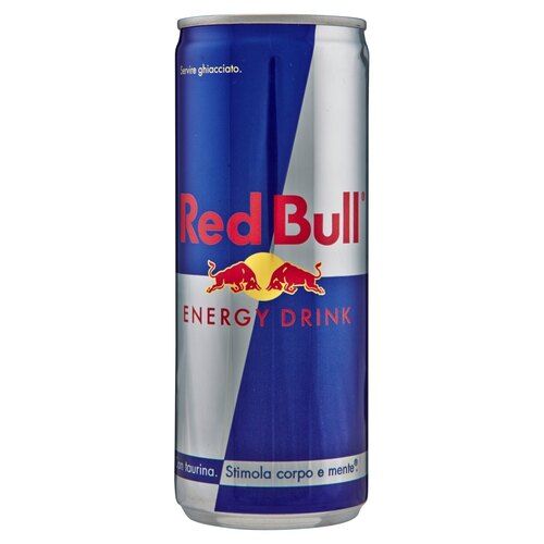 Beverage Red Bull Energy Drink With Can Packaging