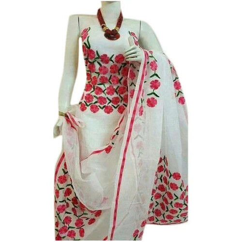 Stithced Kota Designer Aari Work Suit