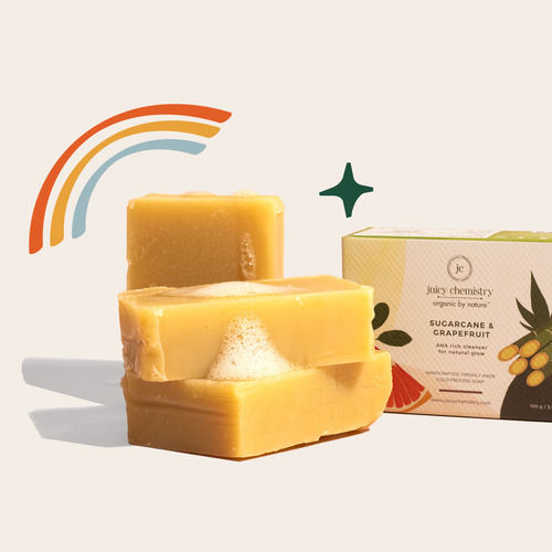 Sugarcane & Grapefruit Organic Soap 