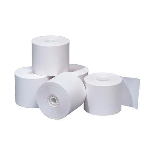 Silver White Color Plain Pattern Tissue Paper Roll