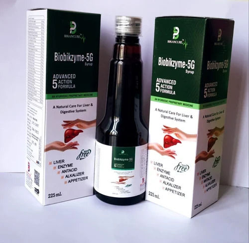 Polished Ayurvedic Enzyme And Liver Tonic (Biobikzyme-5G)