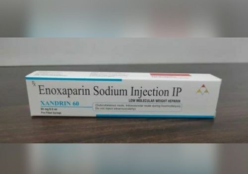 Enoxaparin Sodium Injection - 1 Pre-Filled Syringe, Treatment and Prevention of Blood Clots for Adults