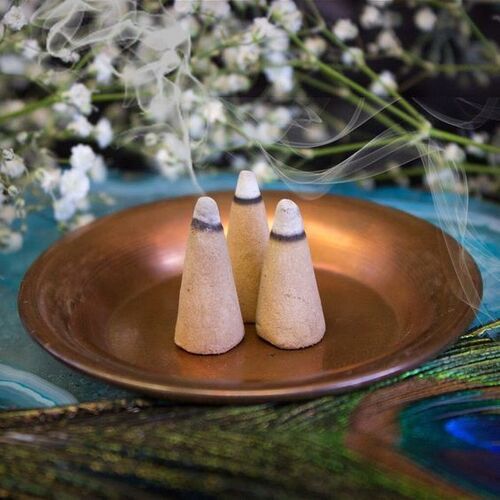 White Incense Cones