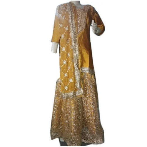 Ladies Bridal Wear Gotapatti Gharara