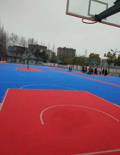 Sports Tiles For Outdoor Basketball Courts