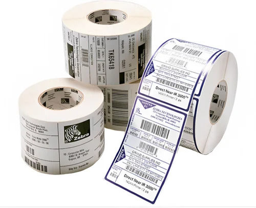 80-100 Gsm Thermal Labels Rolls For Printer Use