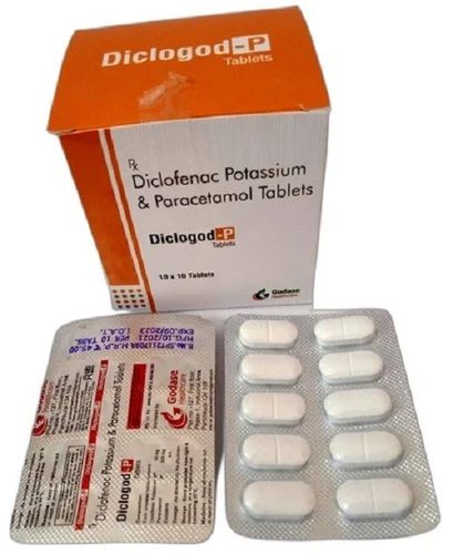 Diclofenac Potassium And Paracetamol Tablets