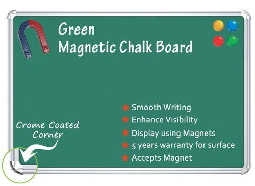 Green Magnetic Chalk Board