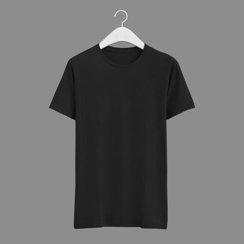 Multi - Colour Men Plain Cotton Round Neck T Shirt For Casual Wear