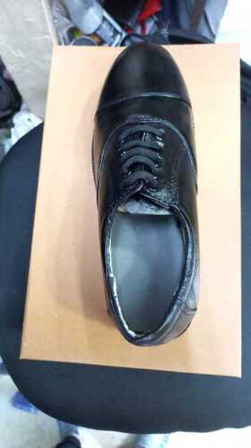 Plain Black Color Mens Oxford Shoes