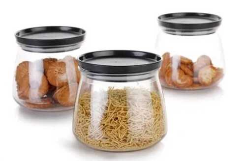 Plastic Container With Lid For Food Storage Use