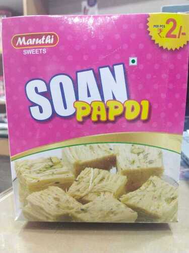 100% Pure And Fresh Soan Papdi With Sweet Delicious Taste