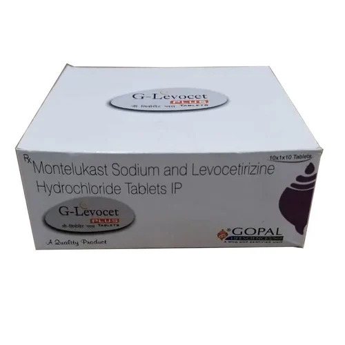 मोंटेलुकास्ट सोडियम और लेवोसेटिरिज़िन हाइड्रोक्लोराइड टैबलेट आईपी