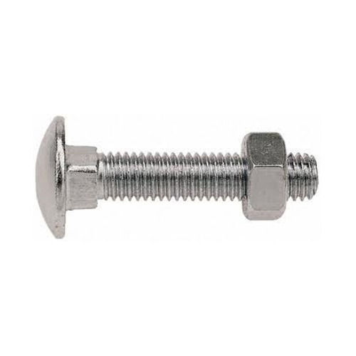 Ms Carriage Nut Bolt For Machine Fitting Use