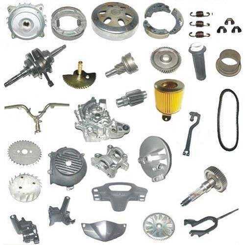 Polished Finish Rust Resistant Steel Two Wheeler Auto Parts For Automobile Industry