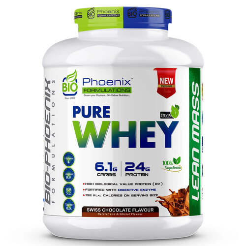 Pure Whey Protein With Swiss Chocolate Flavor