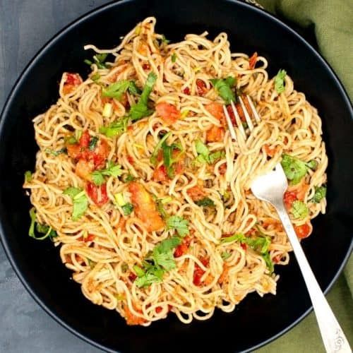 Yummy And Tasty Spciy Noodles For Eating Use