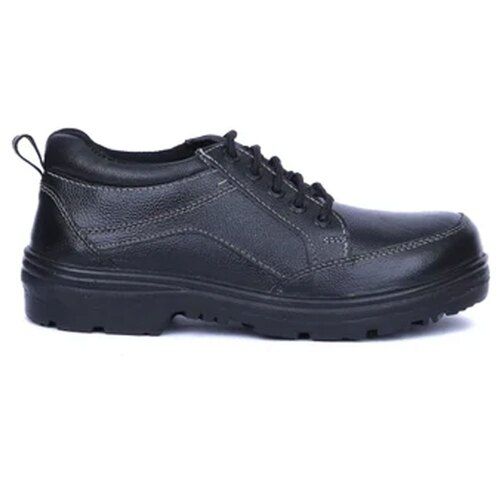 Silver Comfortable Safety Shoes For Men 