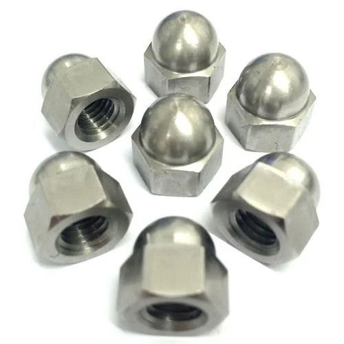 Corrosion And Rust Resistant Durable Stainless Steel Dome Nut Accuracy: 80-90  %