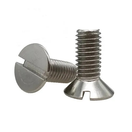 Corrosion And Rust Resistant Stainless Steel Slotted Machine Screw