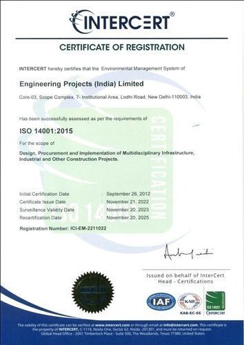 Iso Certification For Domestic And Industrial Applications