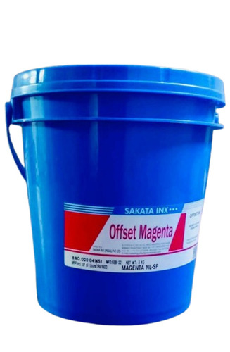Offset Printing Ink - New Liquid, 99% Purity, Magenta Color | Very Good Quality, Ideal For Offset Printing, Available In Various Sizes, 5 Kilograms