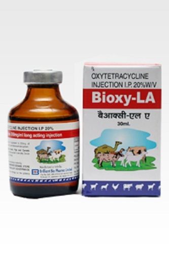 Oxytetracycline Injection 5% W/v For Veterinary Use