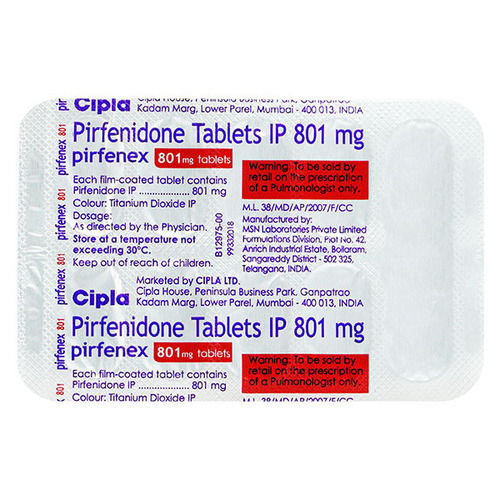 Pirfenidone Tablets IP 801mg