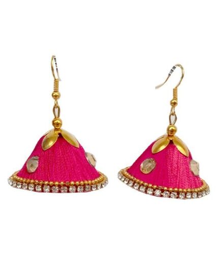 Silk Thread Jhumka