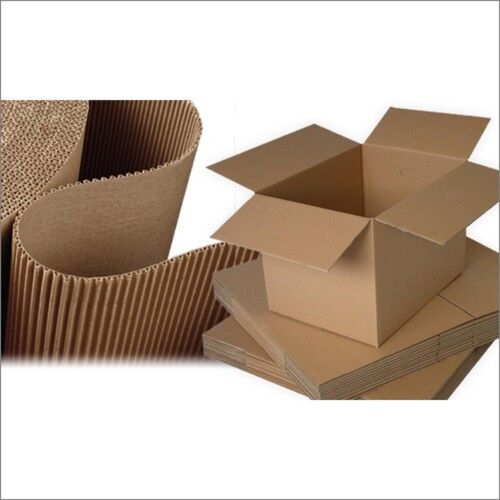 Brown Color Corrugated Cardboard Boxes Application: All Application