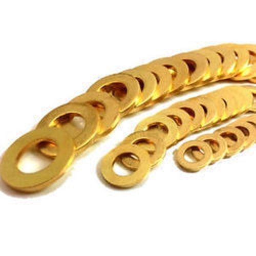 Corrosion And Rust Resistant Durable Round Brass Washer