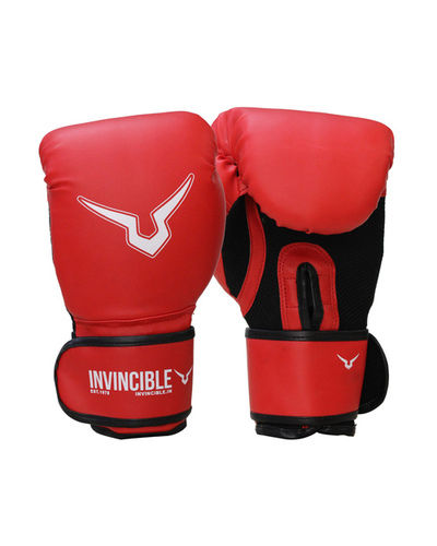 Invincible Classic Training Leather Boxing Gloves